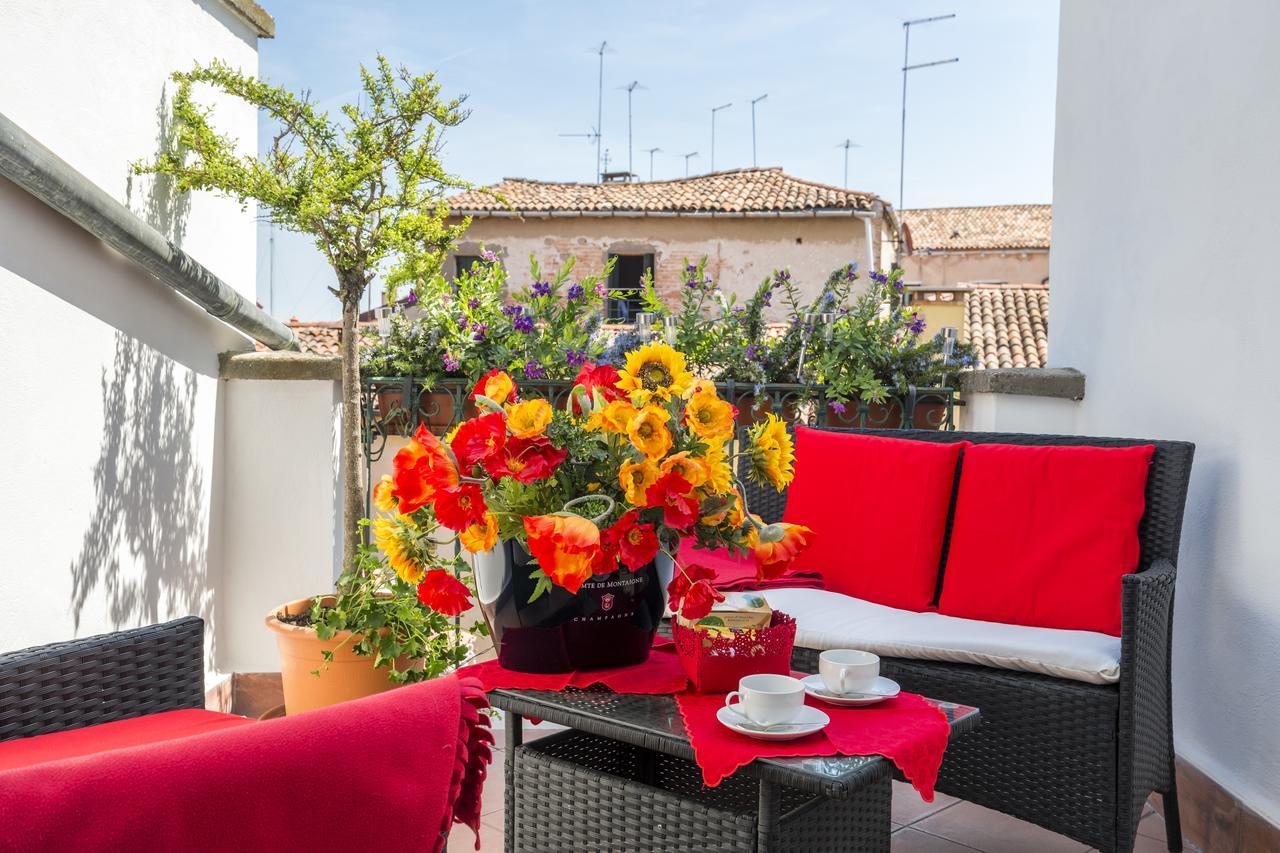 Elegant Terrace Apartment Near Piazza San Marco Last Floor No Lift Venice Luaran gambar